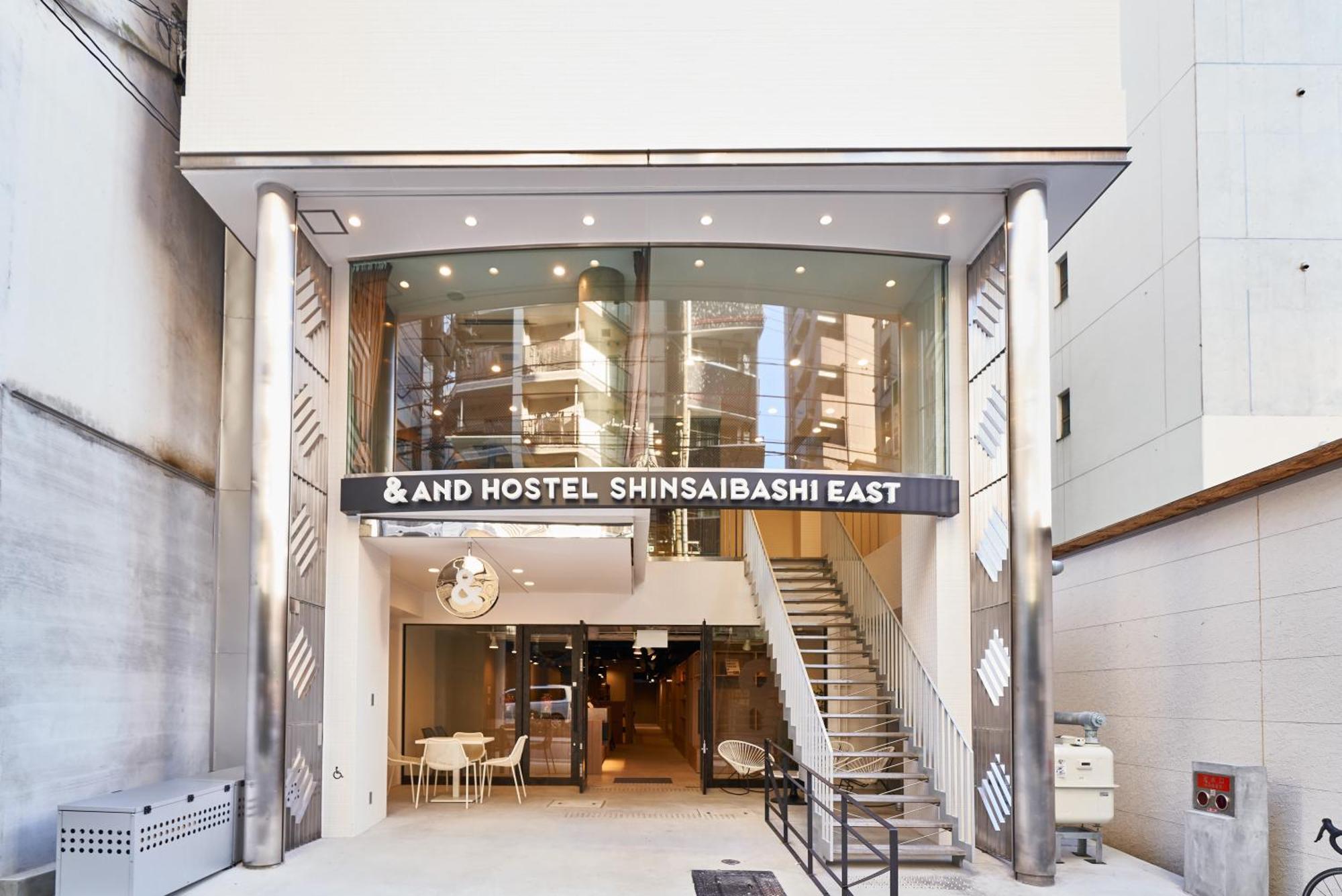 &And Hostel Shinsaibashi East Осака Екстер'єр фото