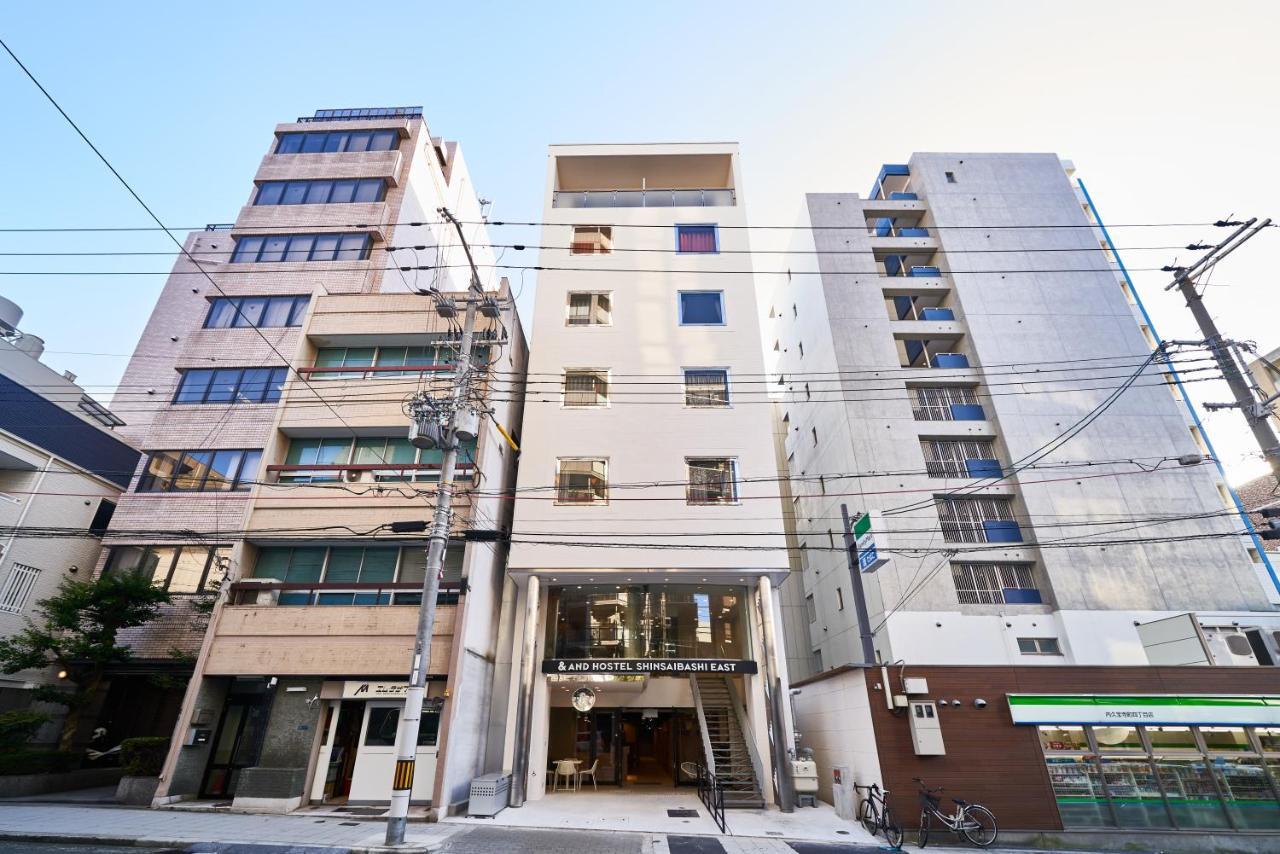 &And Hostel Shinsaibashi East Осака Екстер'єр фото